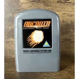 Super Rare Meteor Arcadia Electric Skeet Shoot Cartridge Game Tested And Working